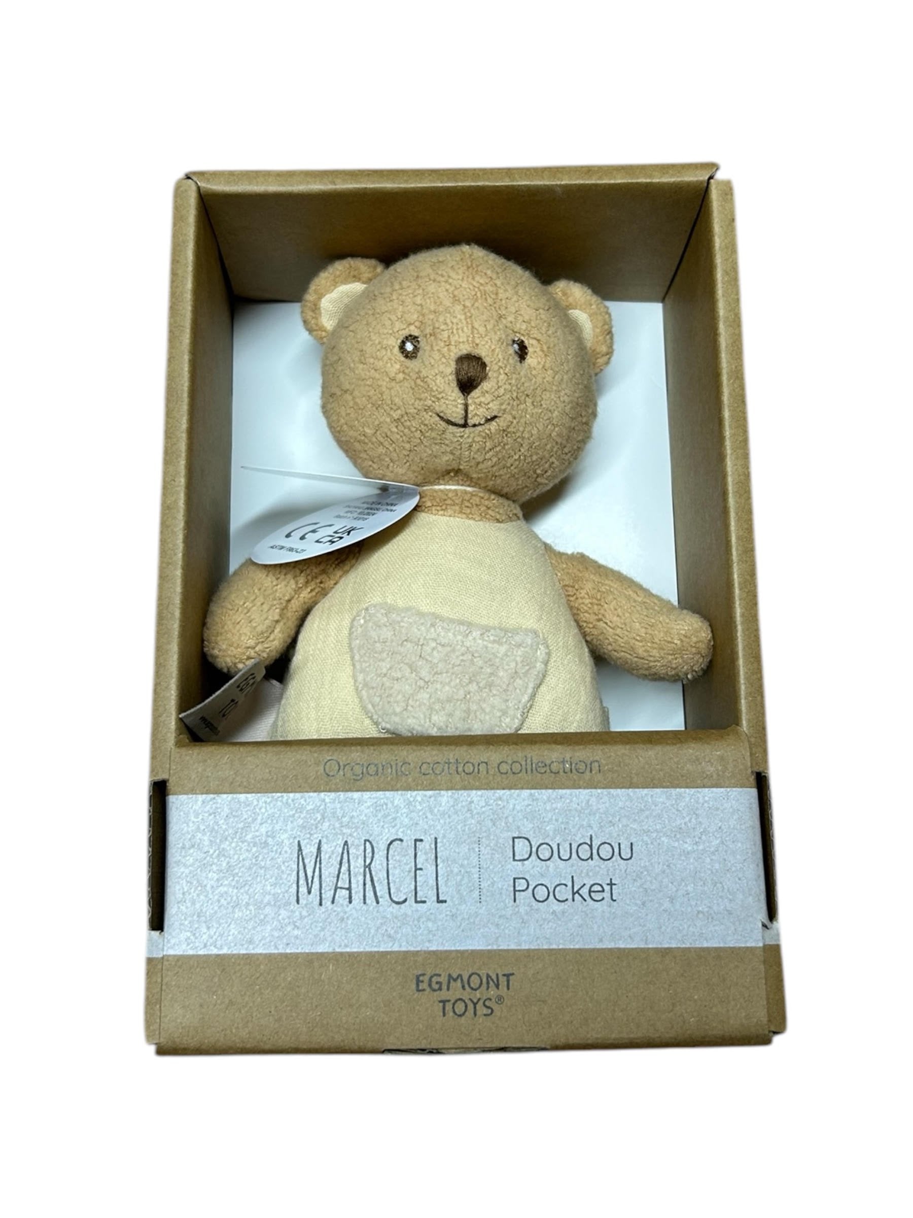 Marcel Doudou Pocket Bear - Plush Toy - 17cm