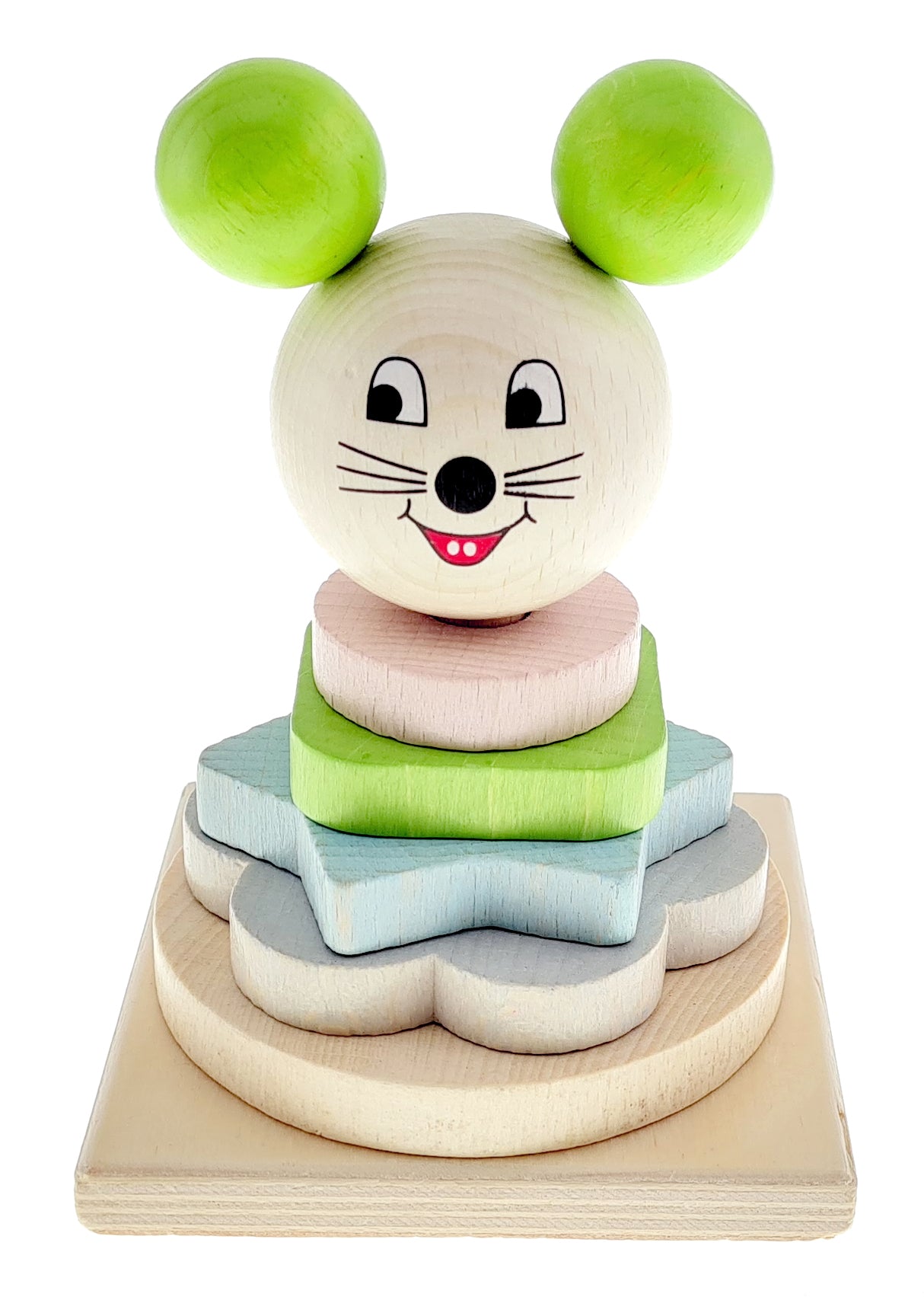 Stacking Toy - Mouse Nature