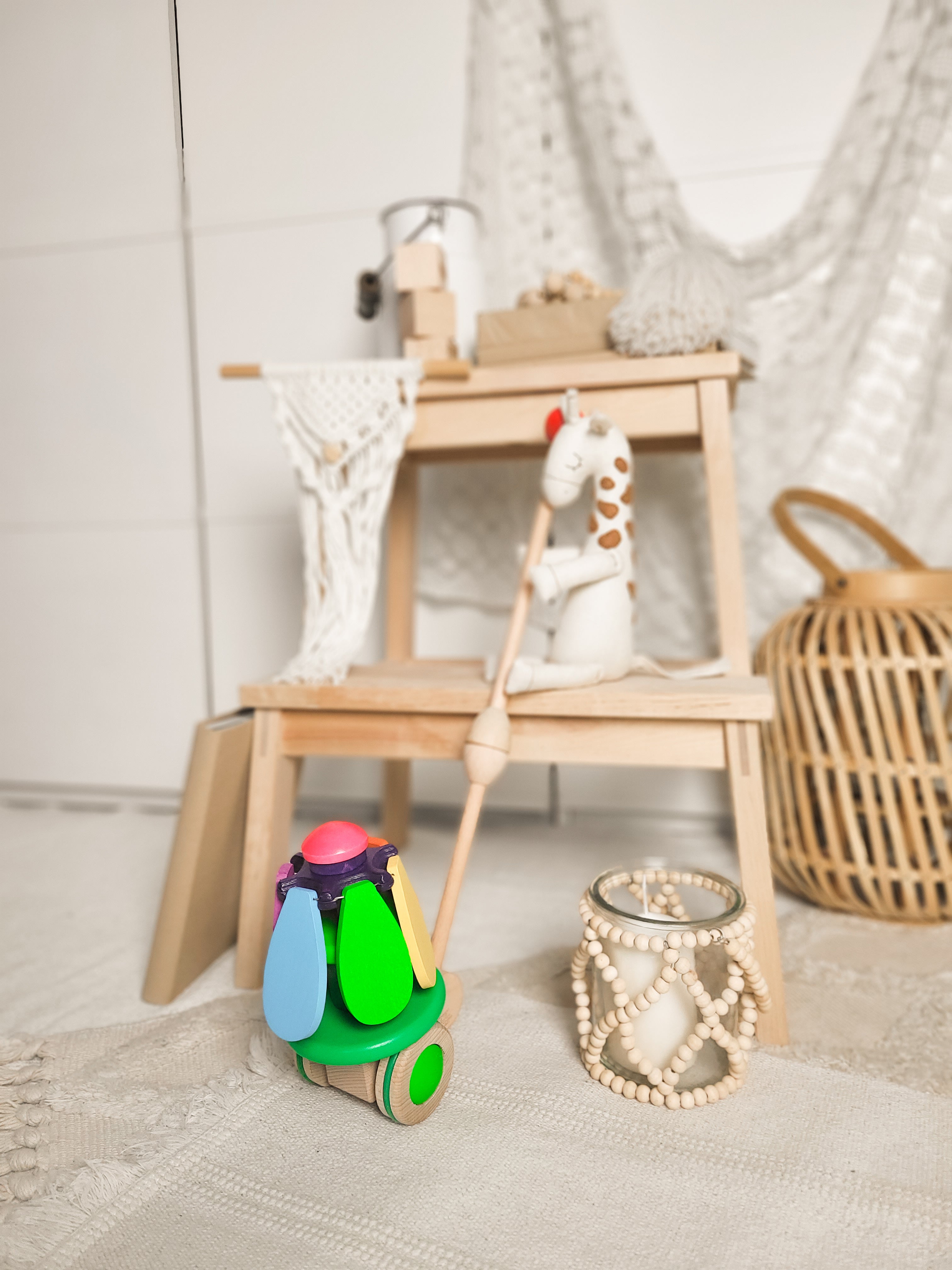 Flower Rainbow - Push Along