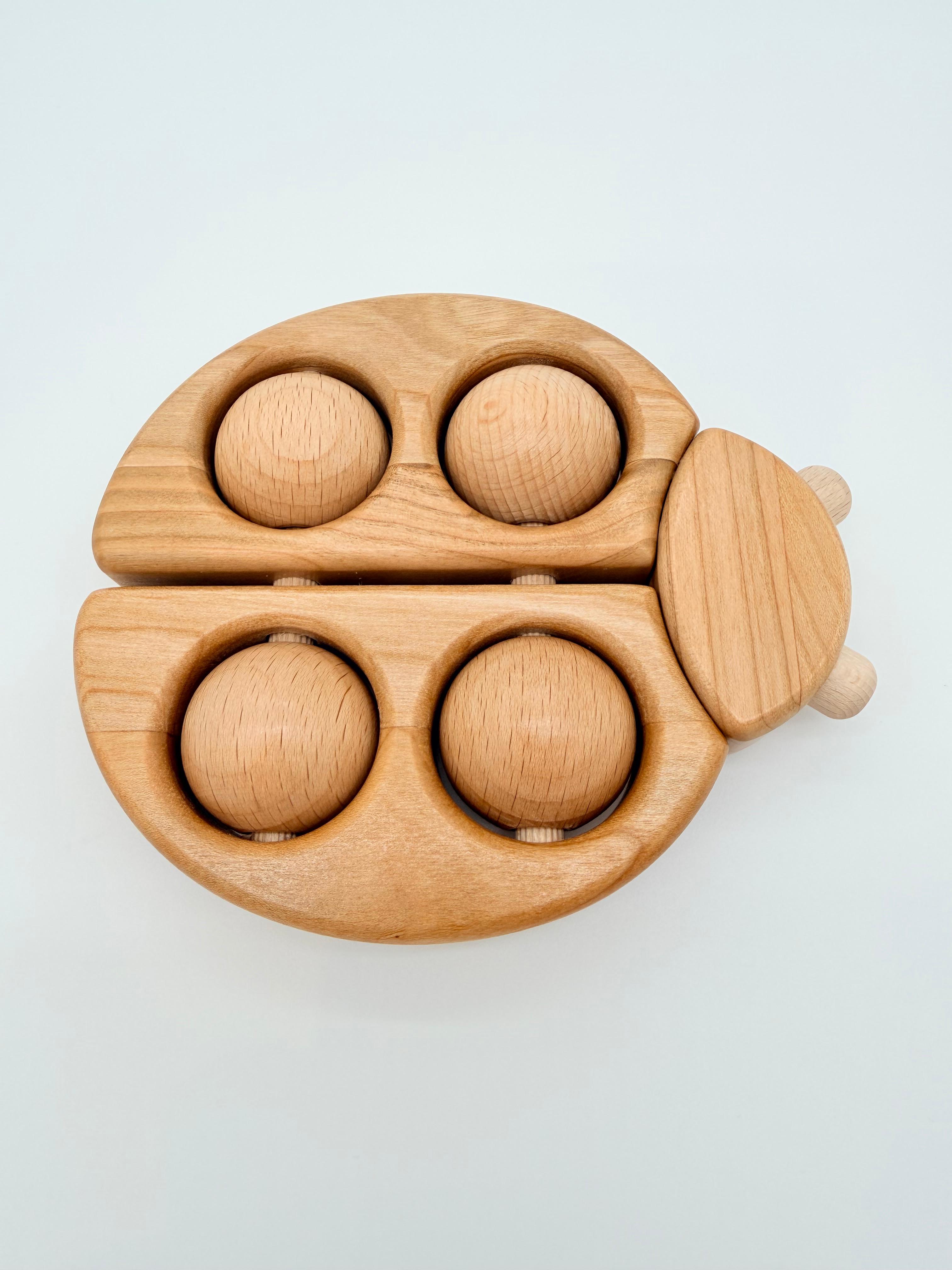 Wooden Teether - Ladybird