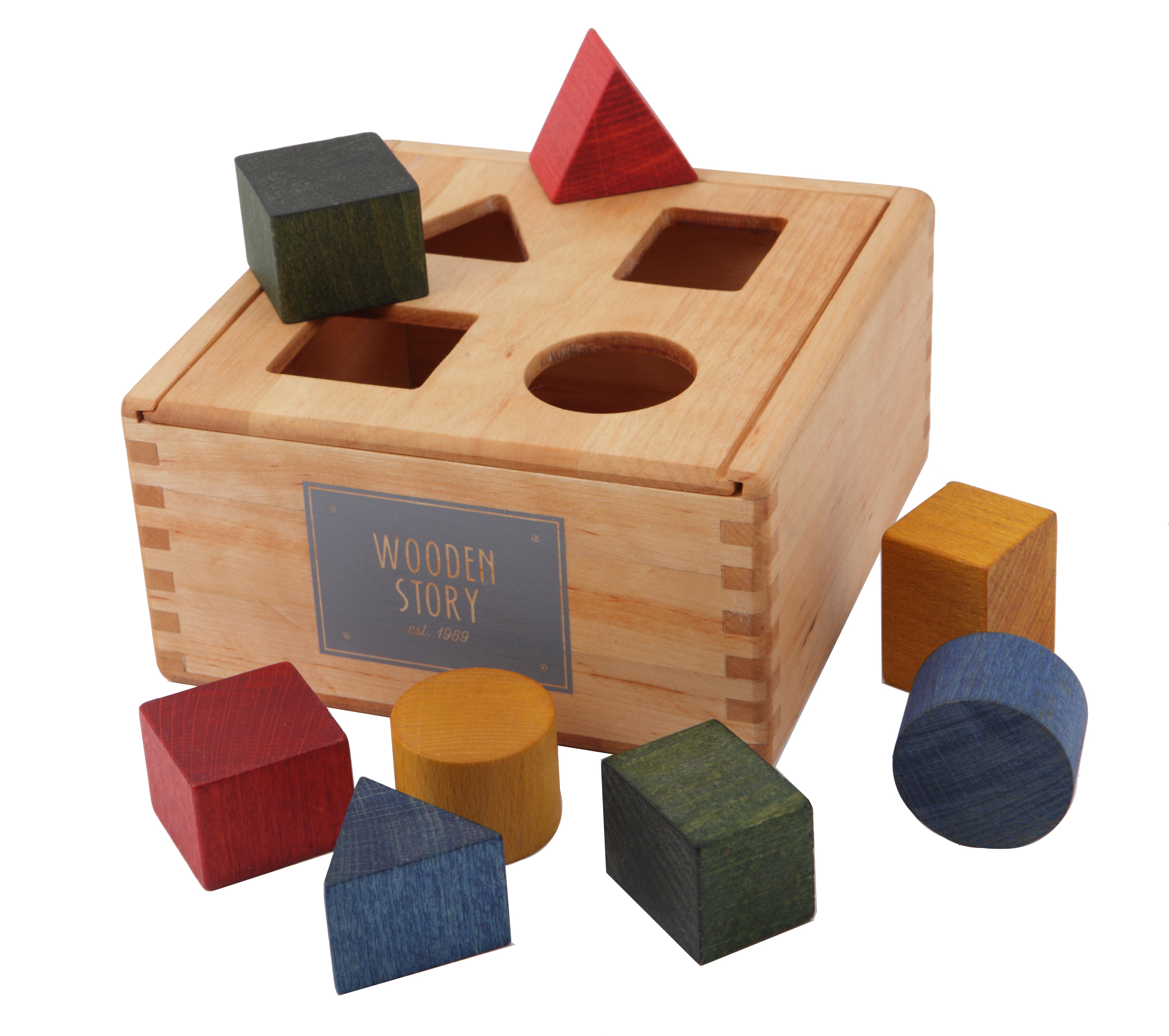 Rainbow Shape Sorter Box