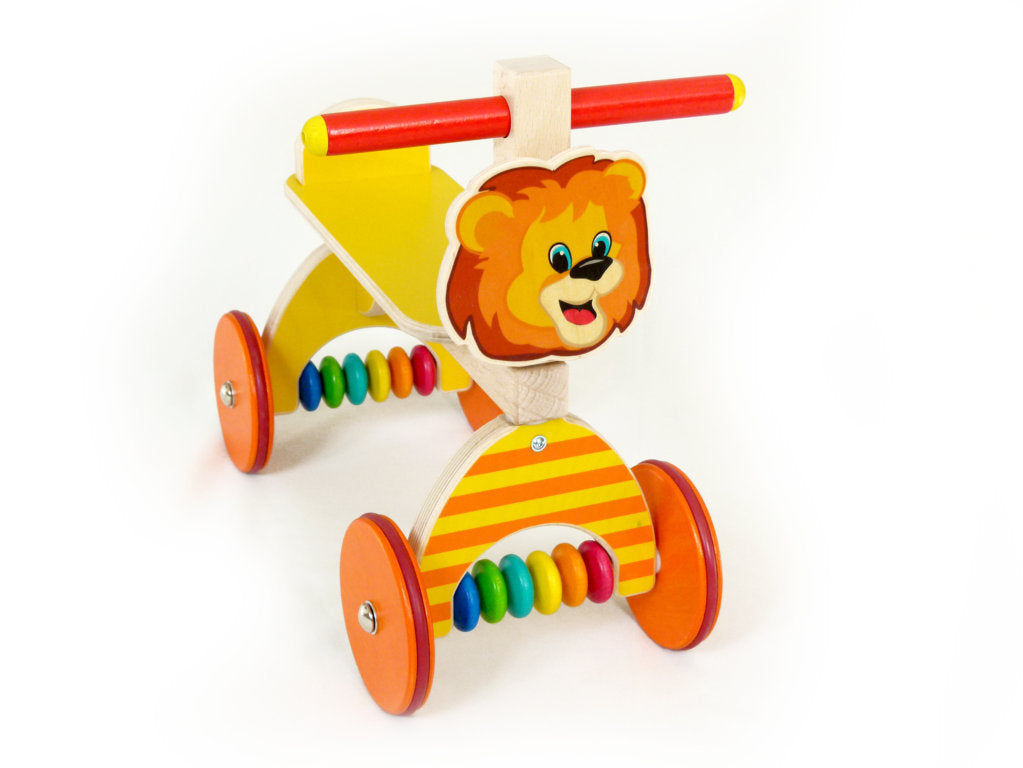 Wooden Ride-On - Lion
