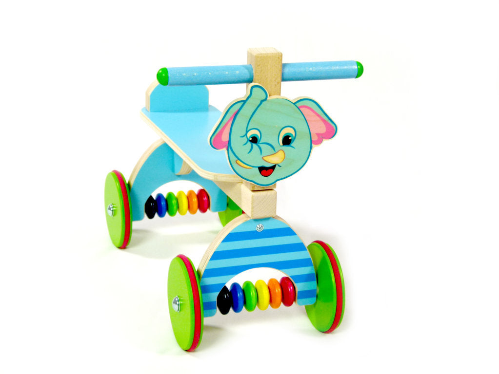 Wooden Ride-On - Elephant