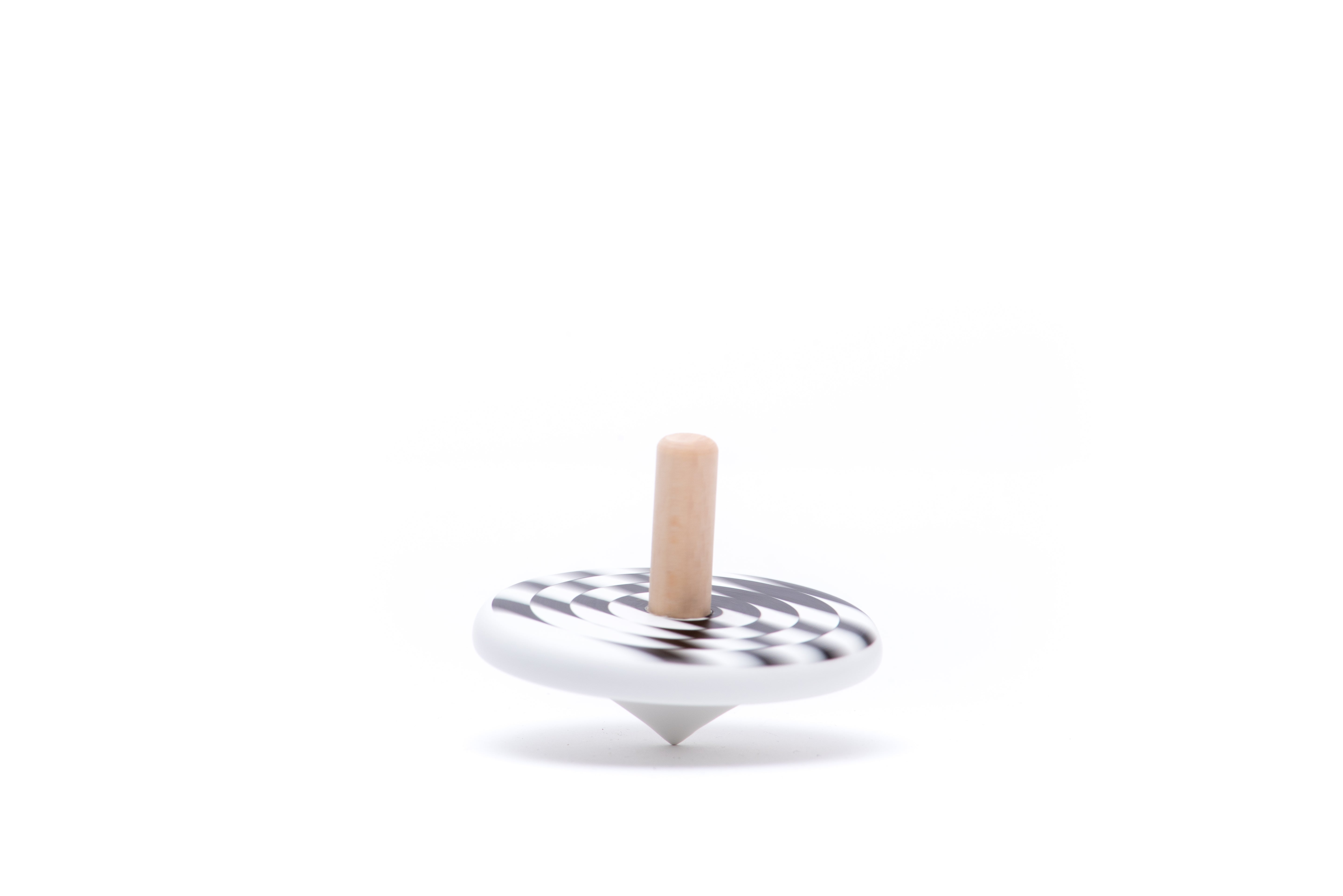 Wooden Spinning Top - Latern Pattern