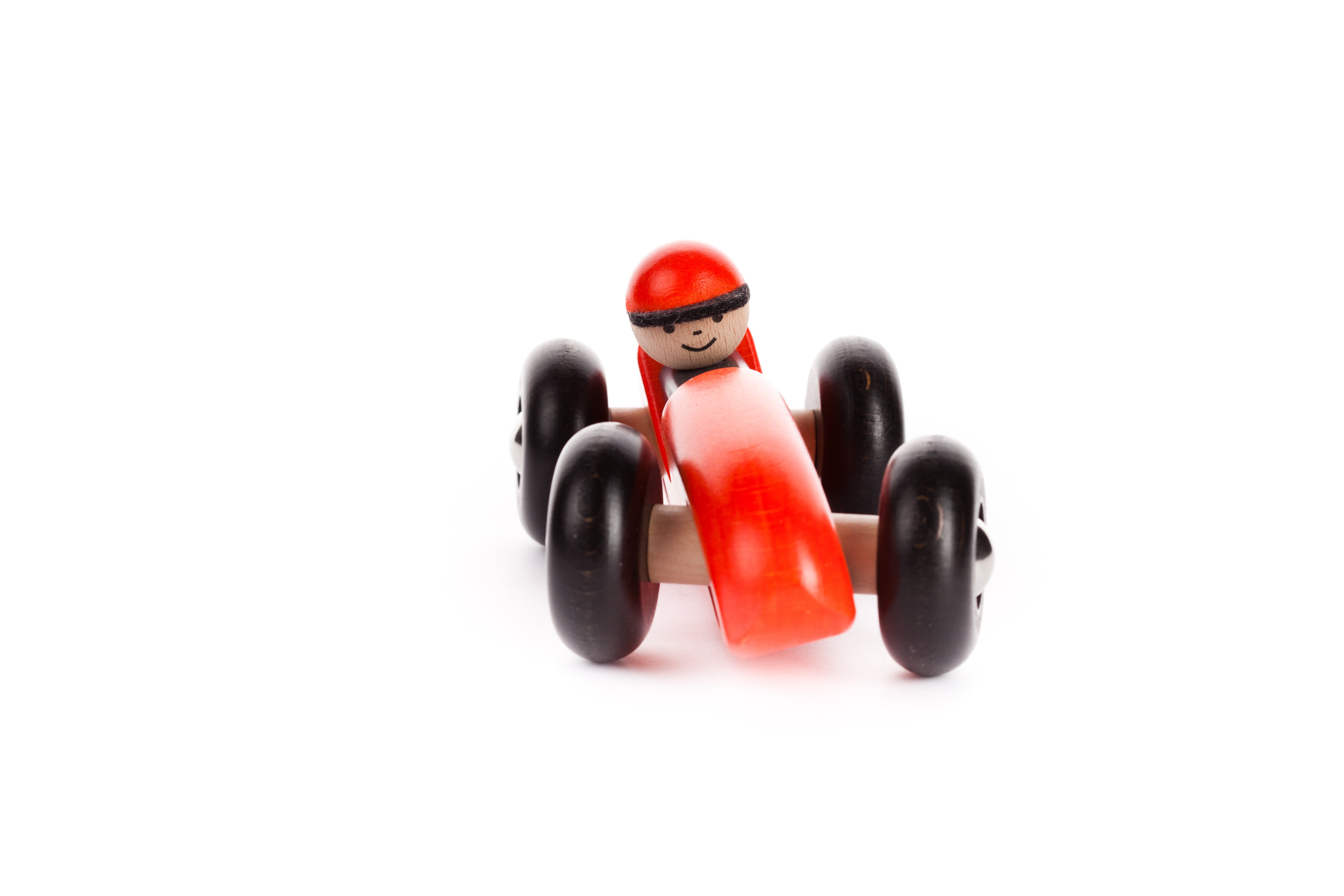 L-R Car - Steering Wooden Car