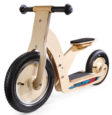 Wooden Step Bike 2in1