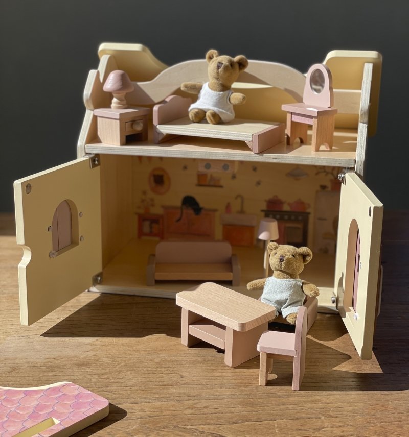 Dollhouse with Bears