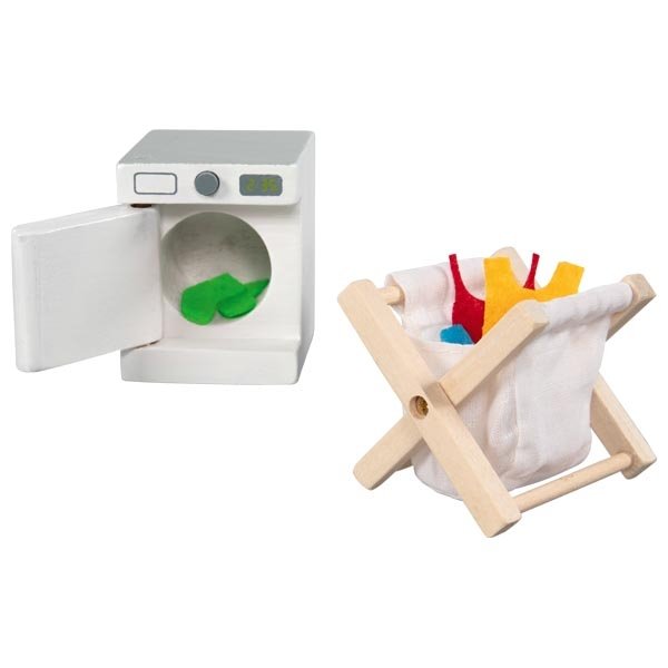 Laundry Room Accessories - Dollhouse Furniture