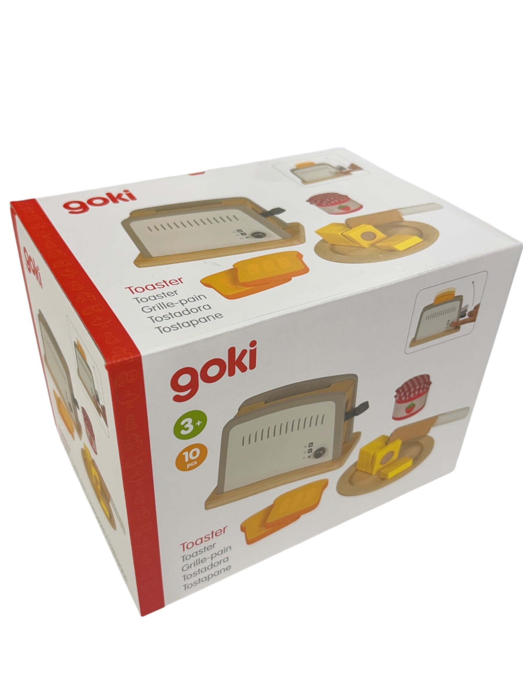 Wooden Toaster with Accessories