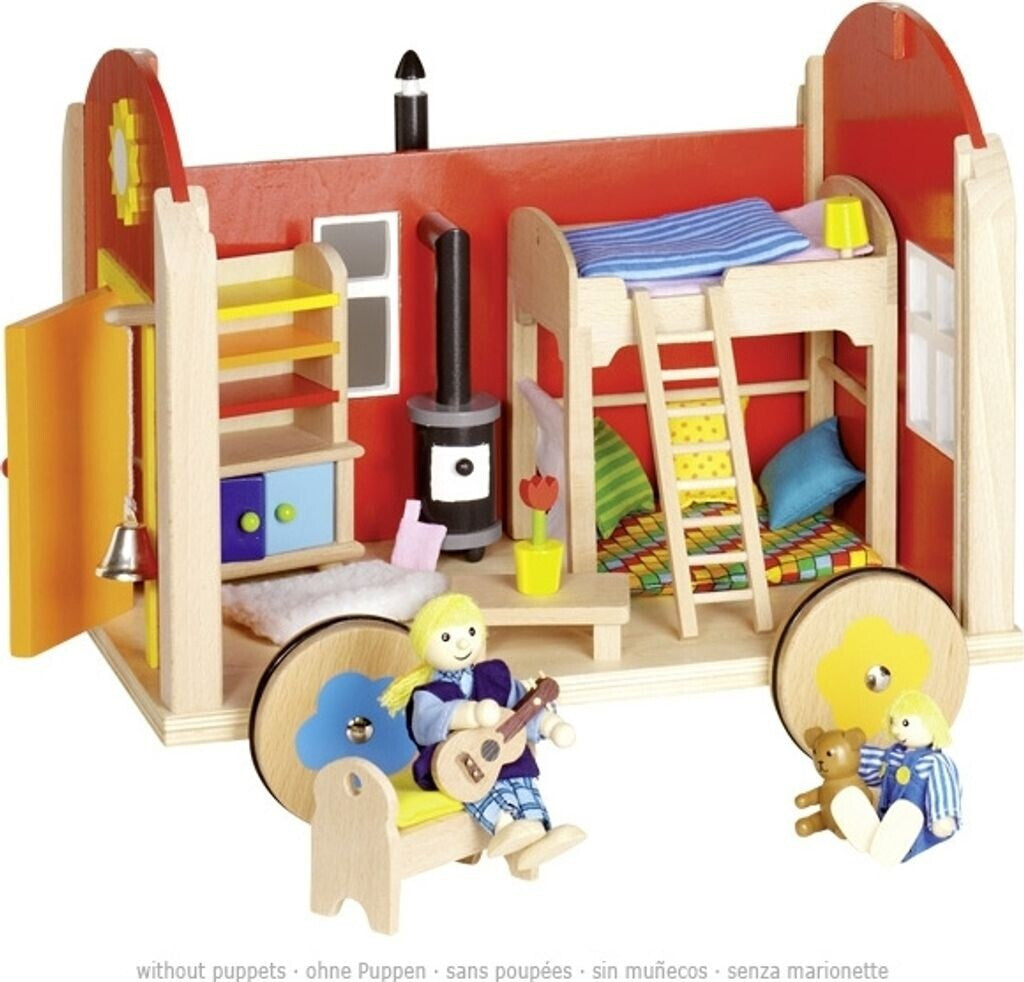 Dollhouse on Wheels with Accessories