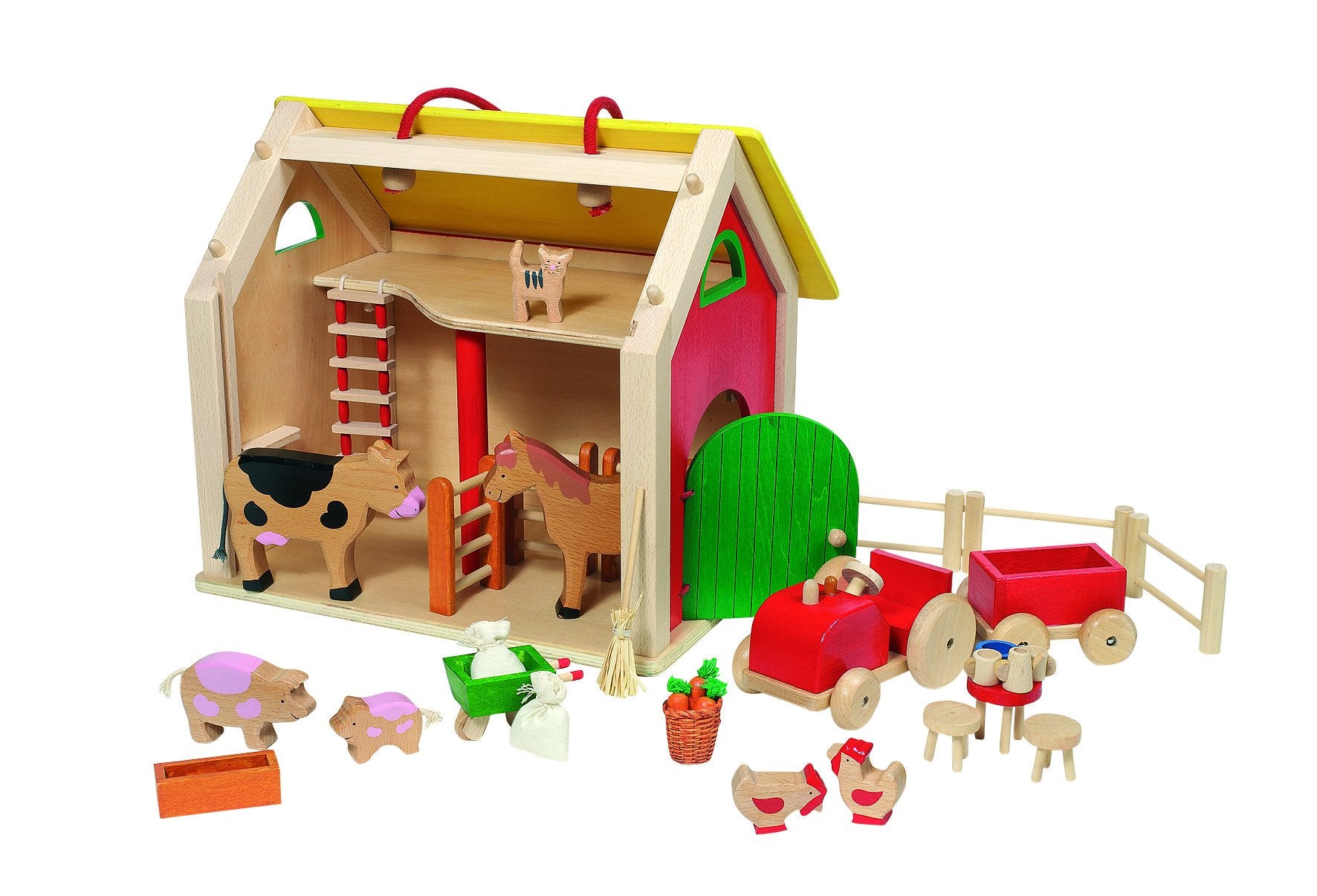 Cottage Farm with Accessories - Suitcase