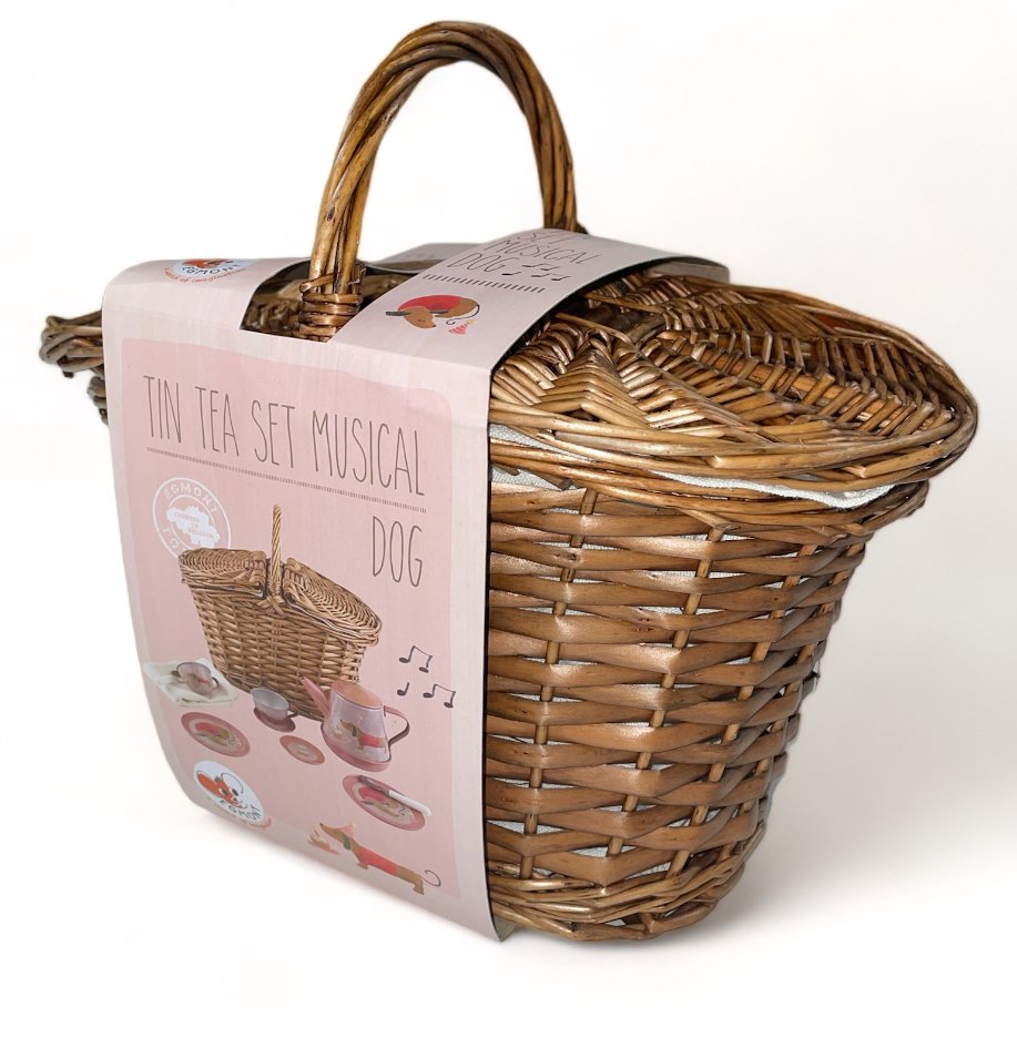 Tin Tea Set - Musical Dog