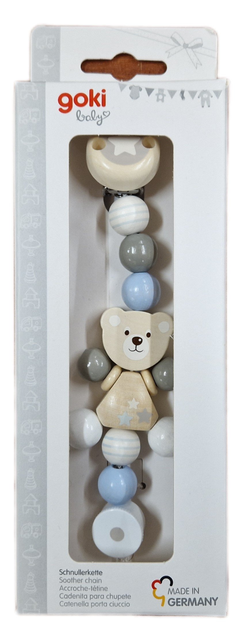 Baby Pacifier/Dummy/Soother Chain - Bear
