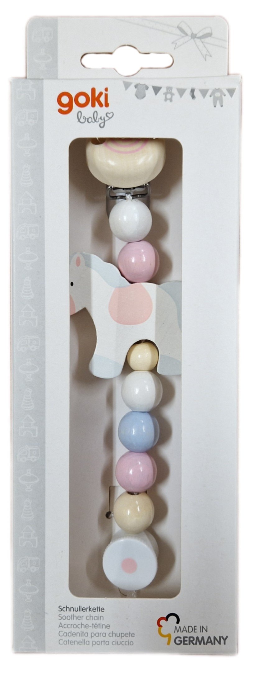 Baby Pacifier/Dummy/Soother Chain - Horse