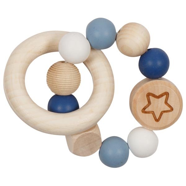 Baby Touch Ring - Star - Blue