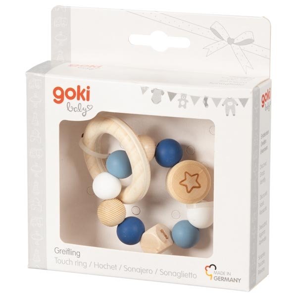 Baby Touch Ring - Star - Blue