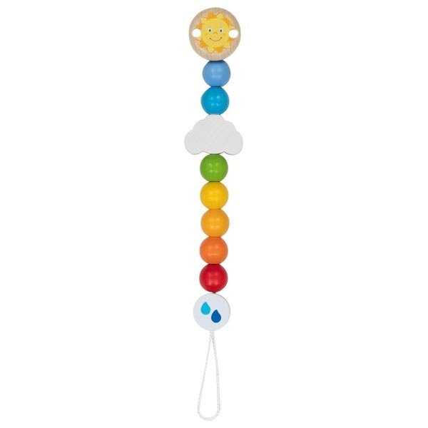 Baby Pacifier/Dummy/Soother Chain - Rainbow