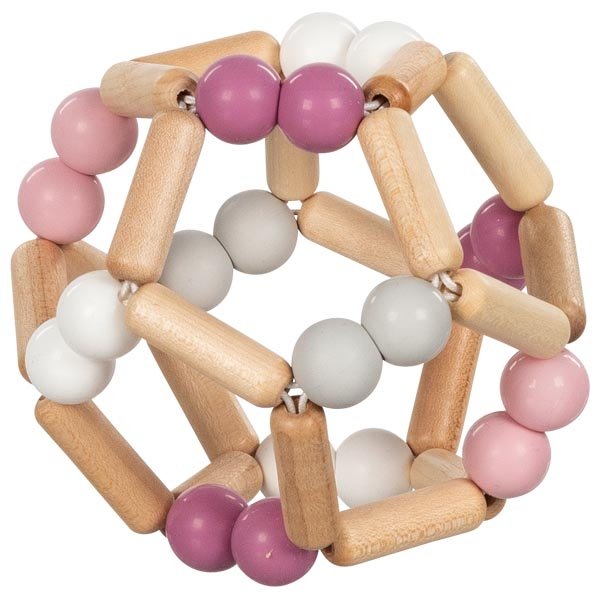 Baby Touch Ring - Elastic Ball - Rose