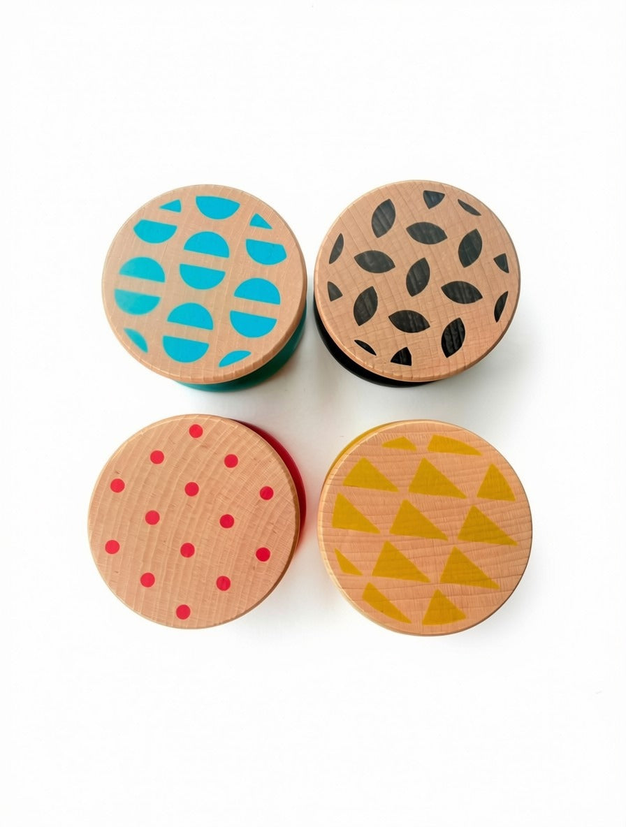 Wooden Jo-Jo - colourful
