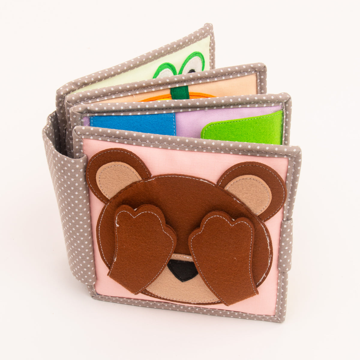 Mini Quiet Book - Peek-a-Boo