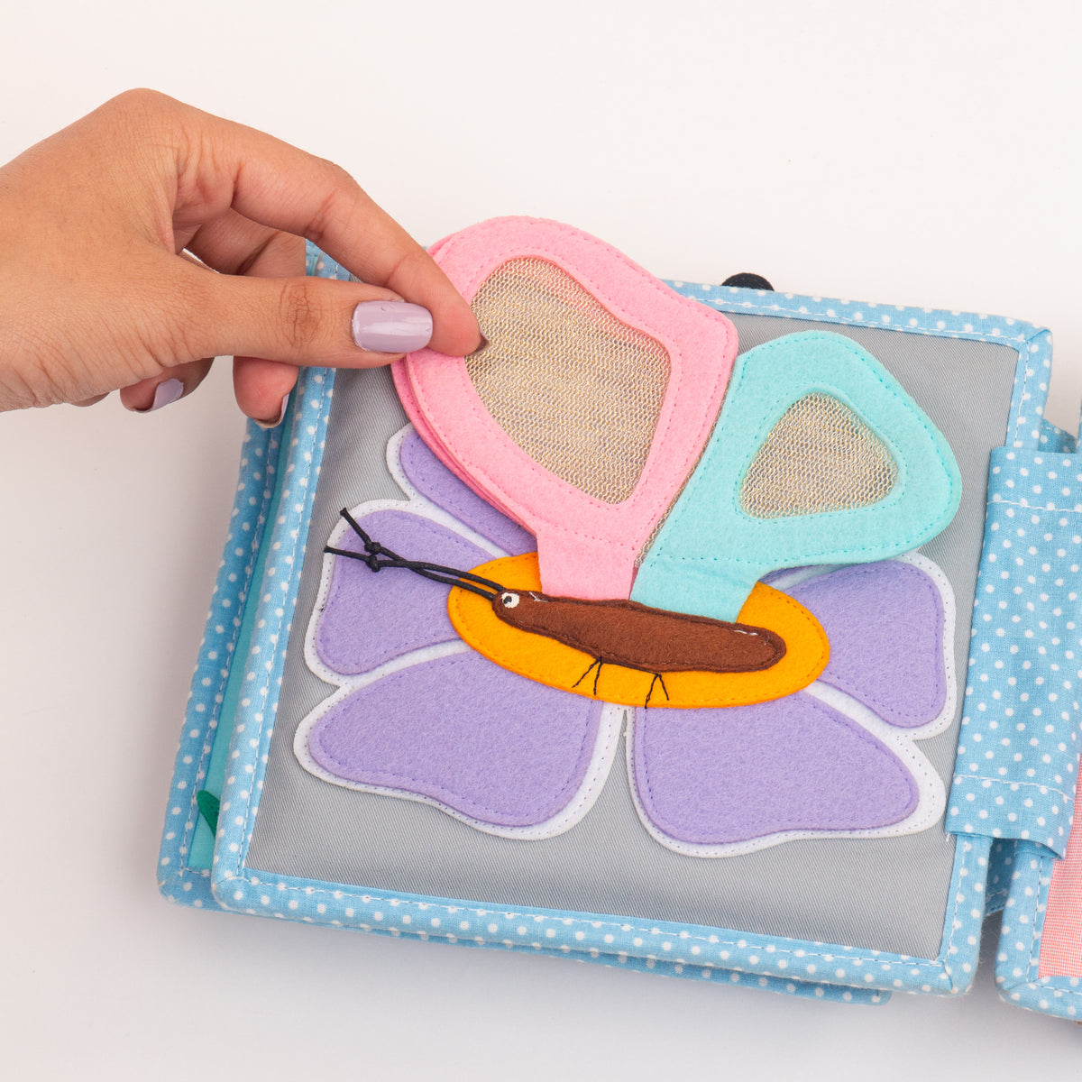 Mini Quiet Book - Little Bee