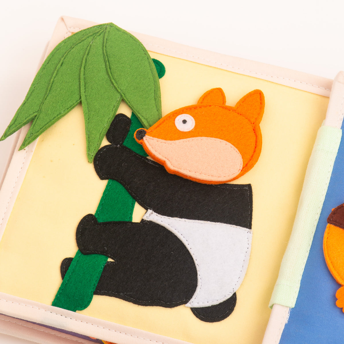 Mini Quiet Book - Animal Friends