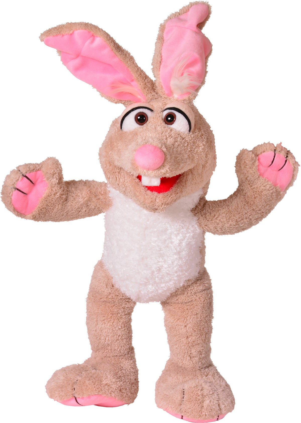 Hand Puppet - Hironimus Muffelfuss the rabbit - 62cm