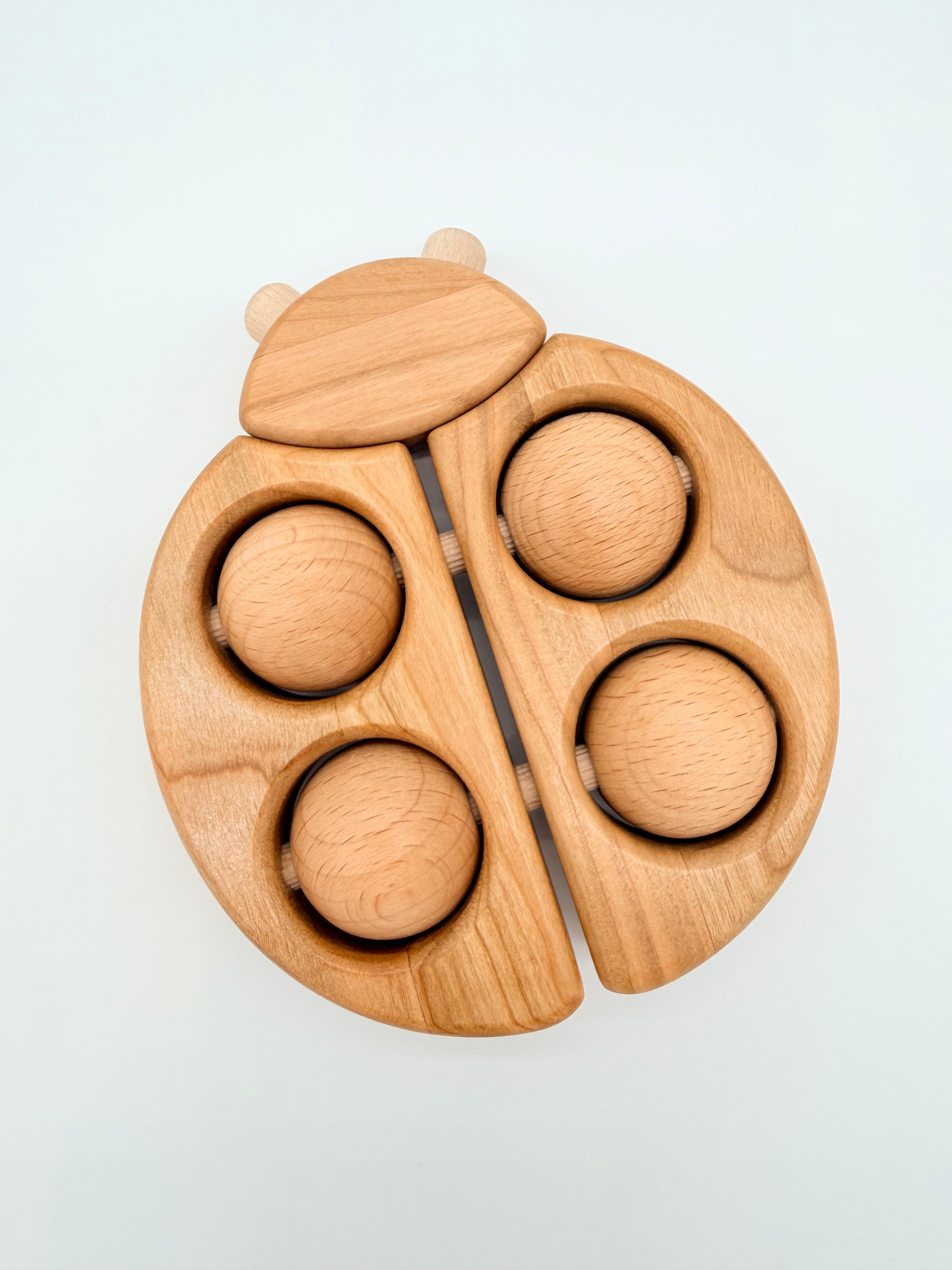 Wooden Teether - Ladybird