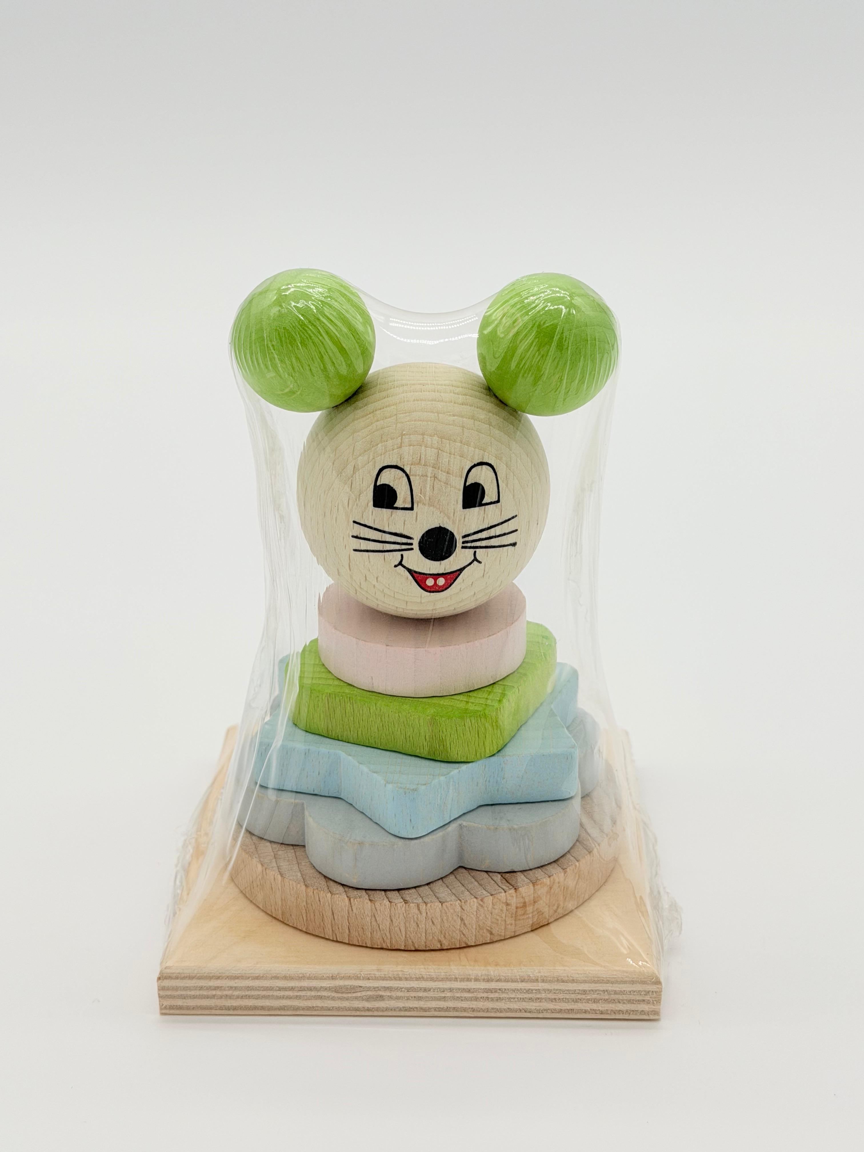 Stacking Toy - Mouse Nature