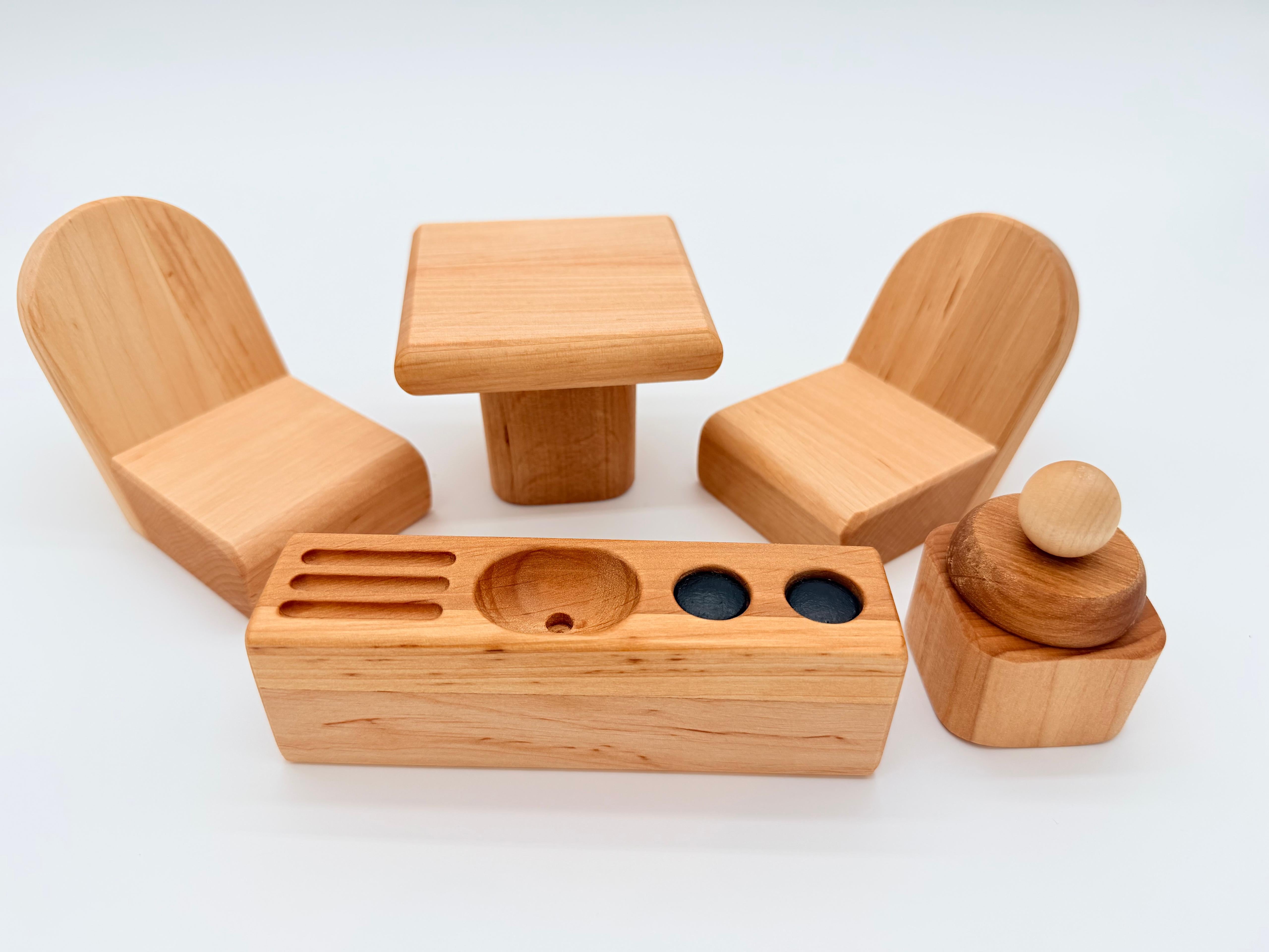 Large Wooden Camper Van