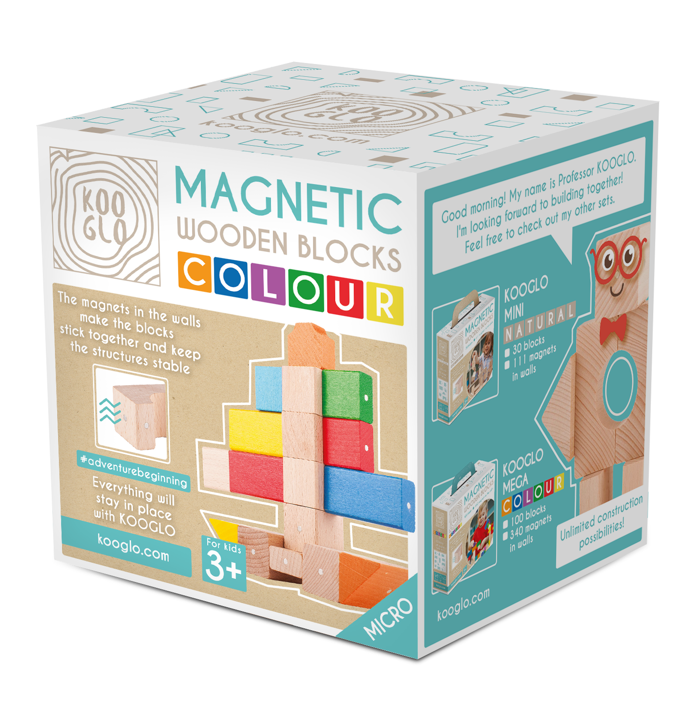 Wooden Magnetic Blocks - Ship - 17 pieces