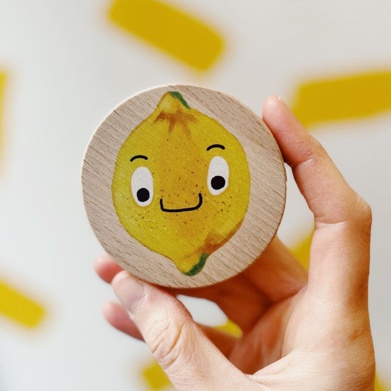 Wooden Memory Game - Memo Fruits & Veggies
