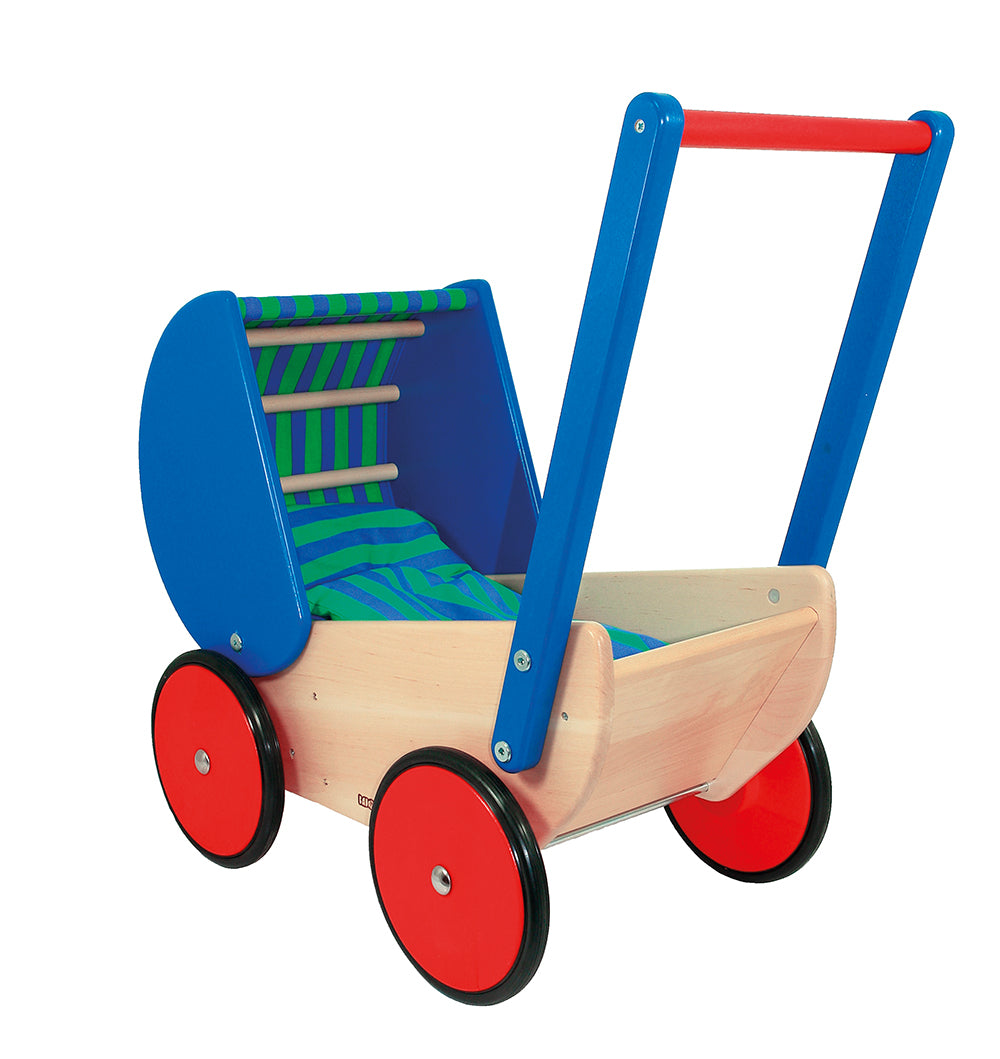 Wooden Doll's Pram