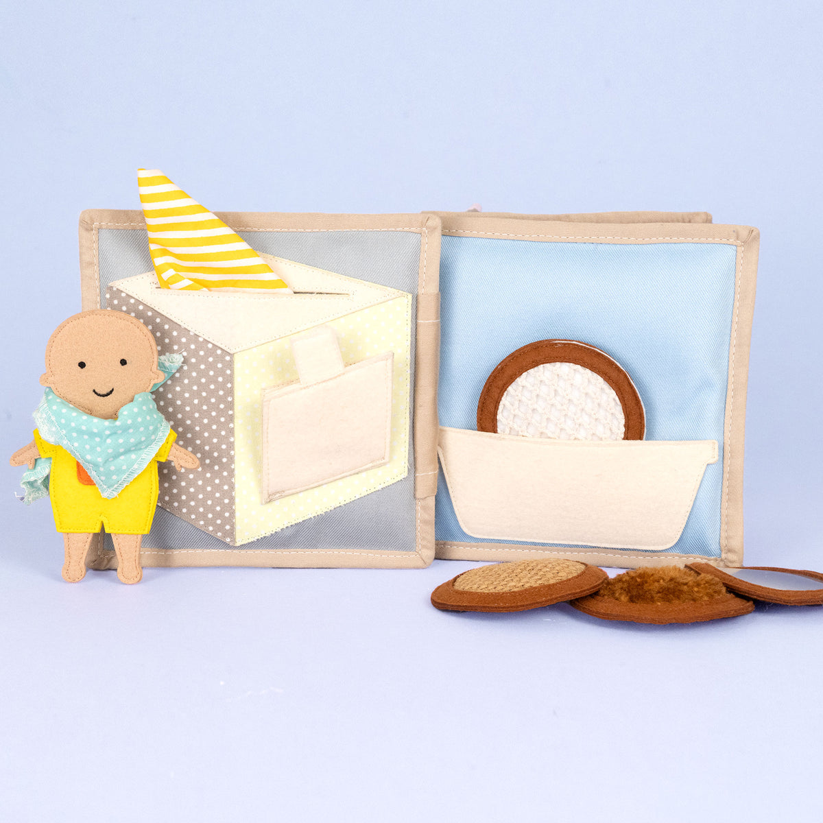 Mini Quiet Book - Montessori Baby