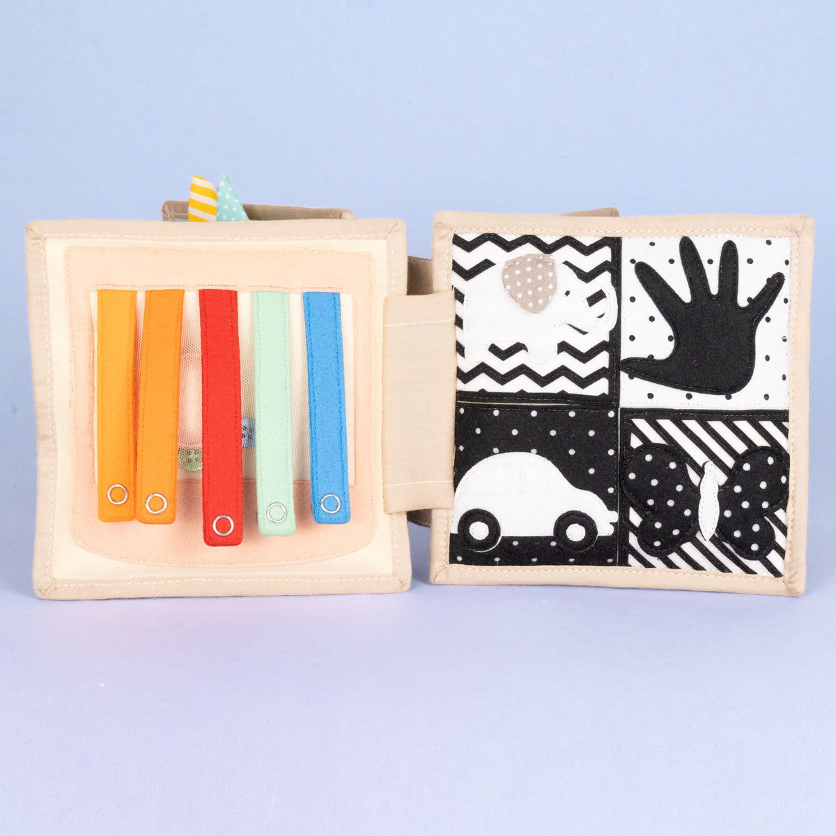 Mini Quiet Book - Montessori Baby