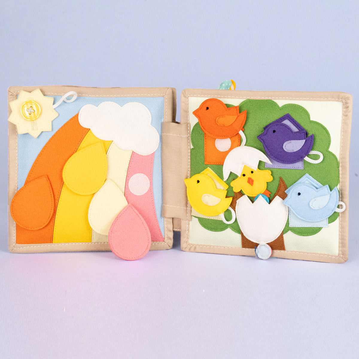Mini Quiet Book - Montessori Baby