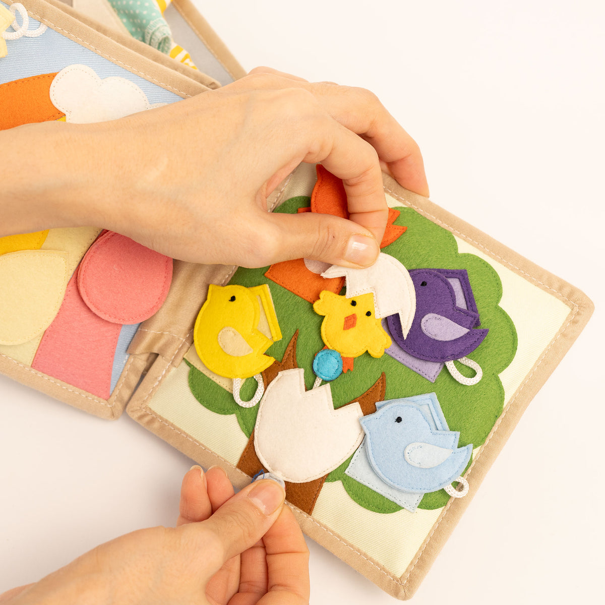 Mini Quiet Book - Montessori Baby