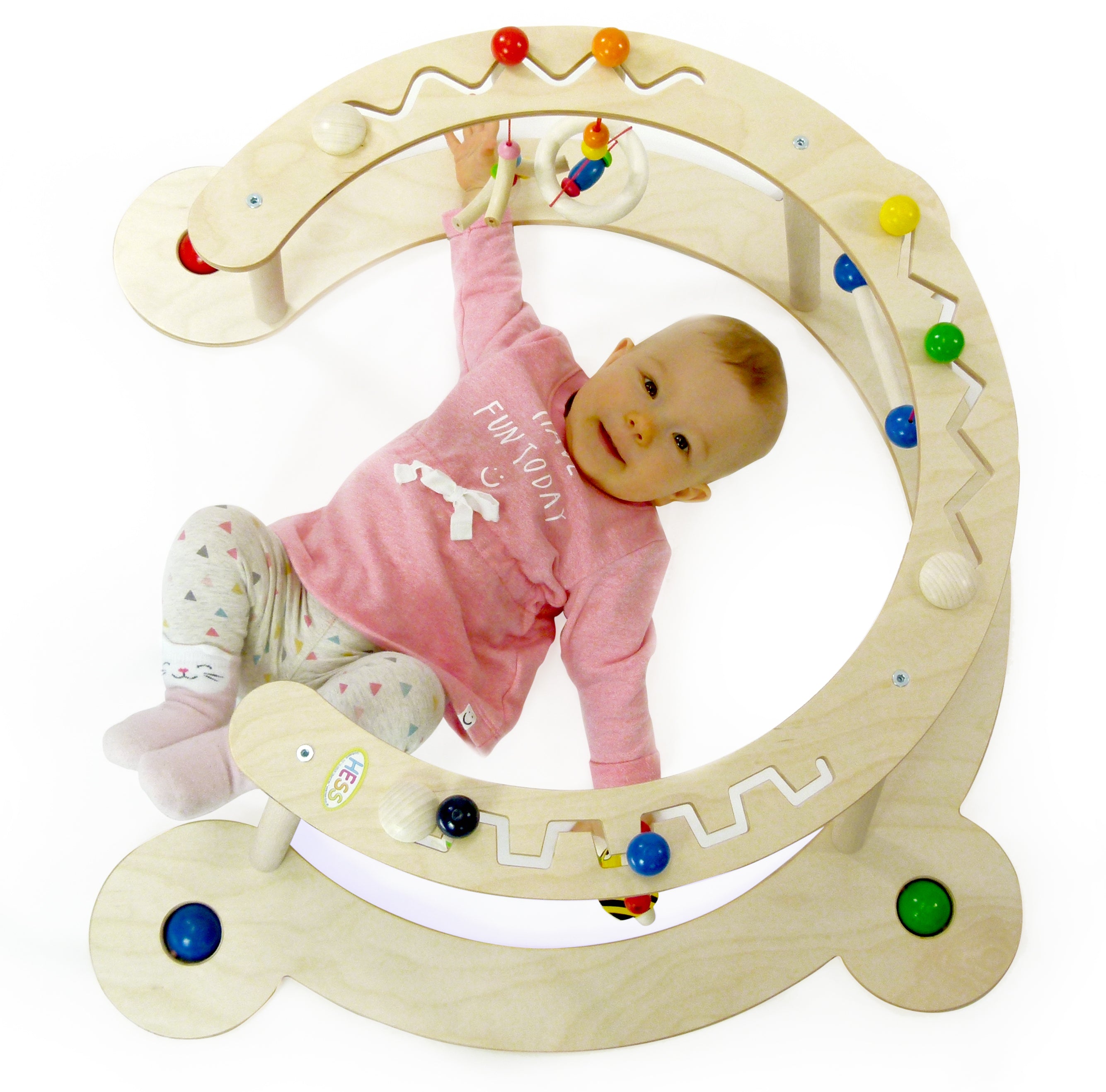 Wooden Baby Activity Gym & Walker