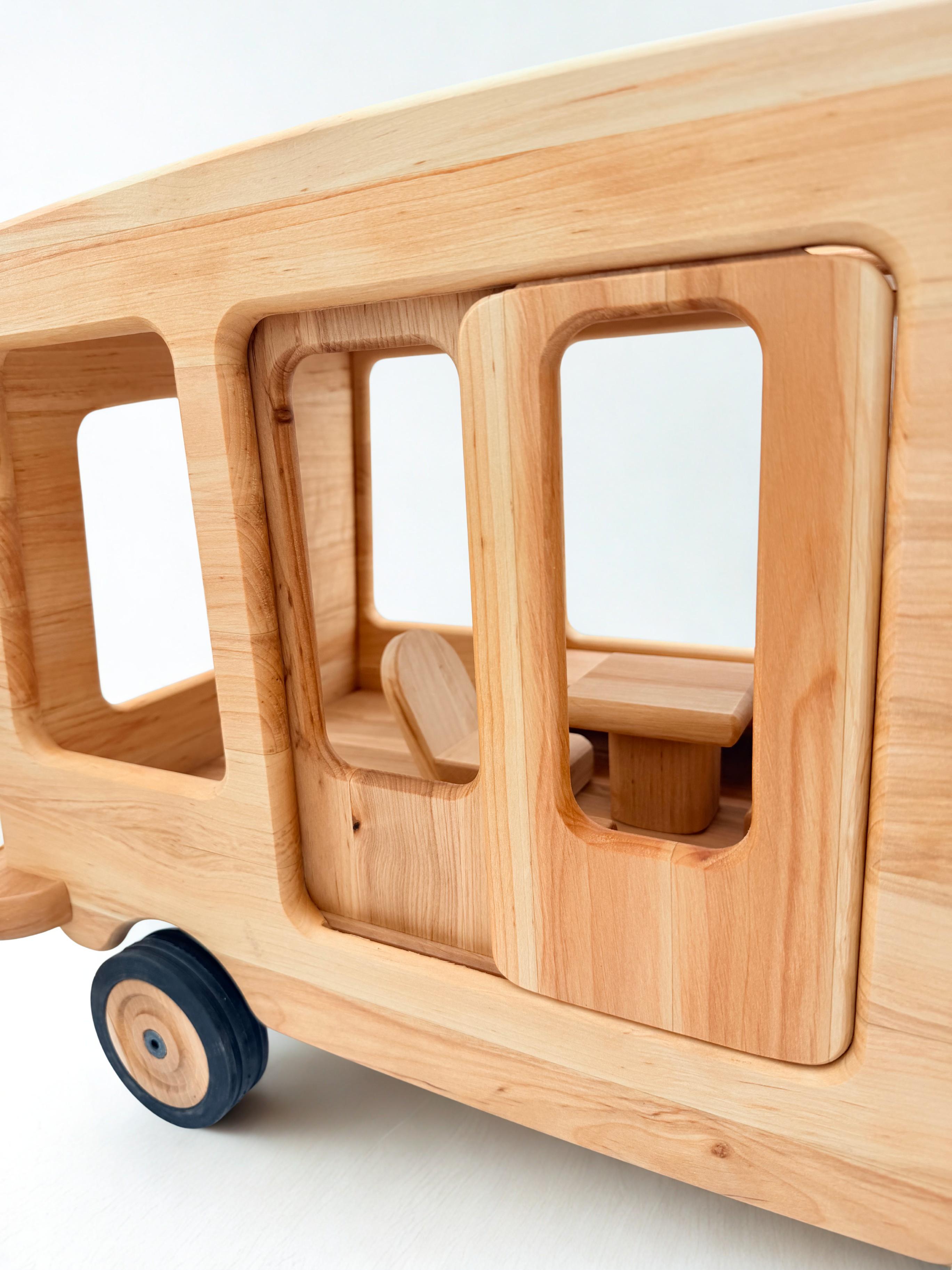 Large Wooden Camper Van