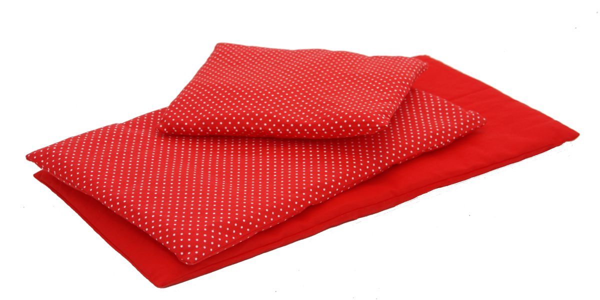 Wooden Magic Doll's Bed with Bedding