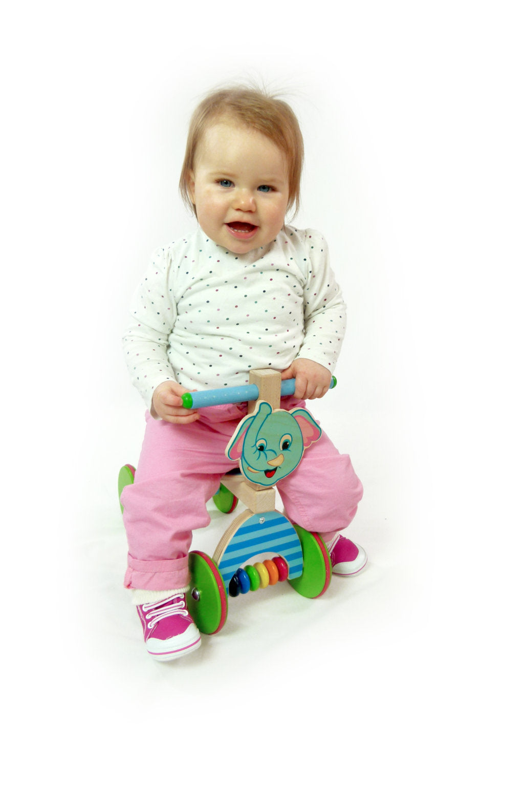 Wooden Ride-On - Elephant