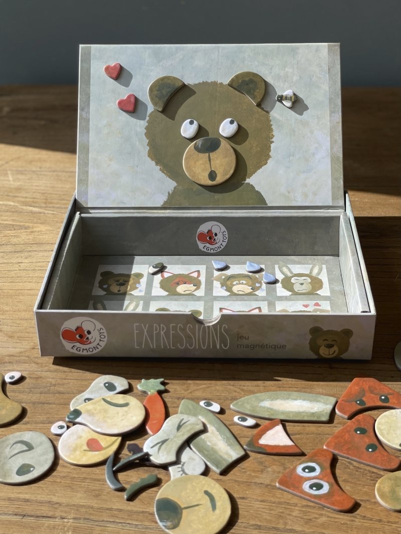 Magnetic Game - Animal Expressions