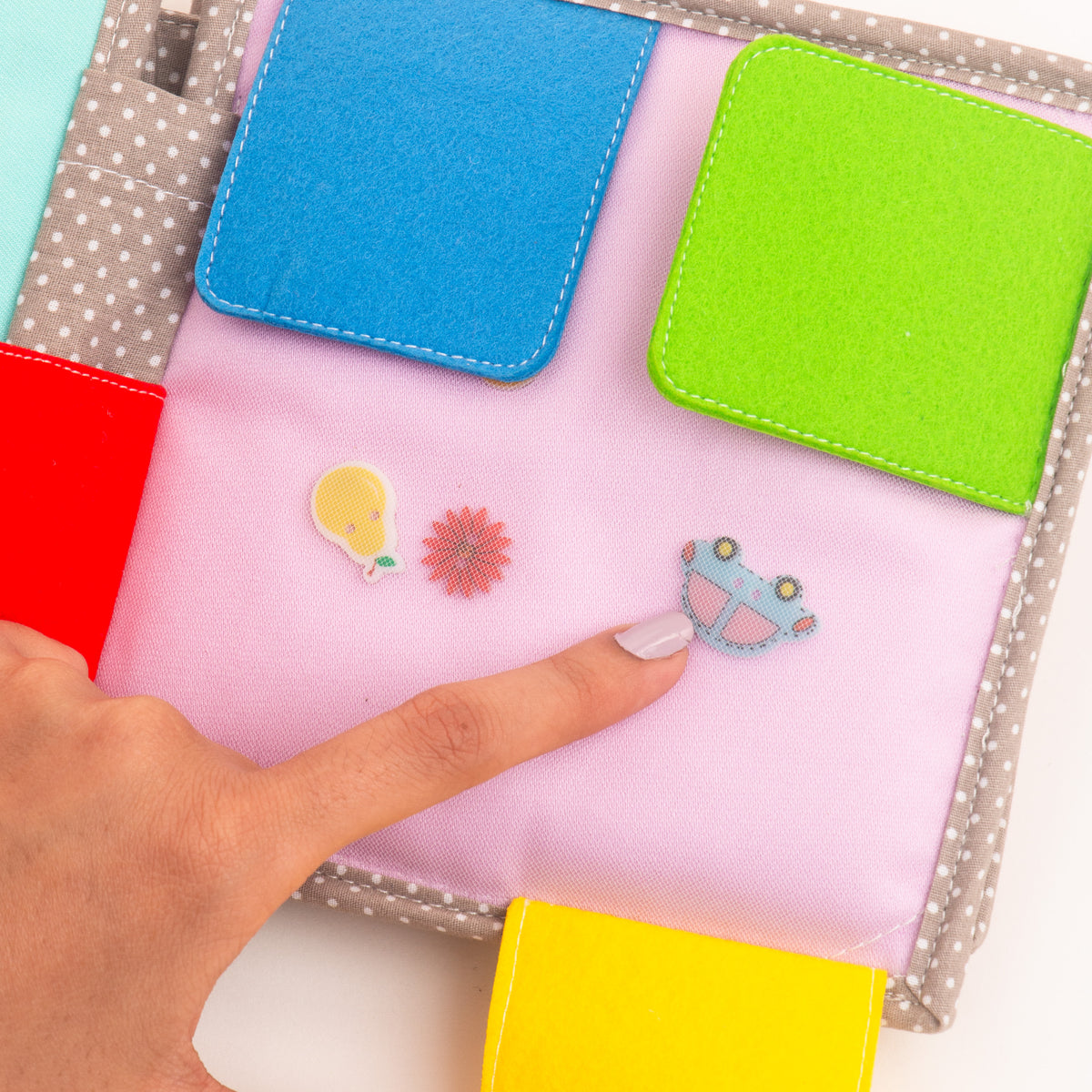 Mini Quiet Book - Peek-a-Boo