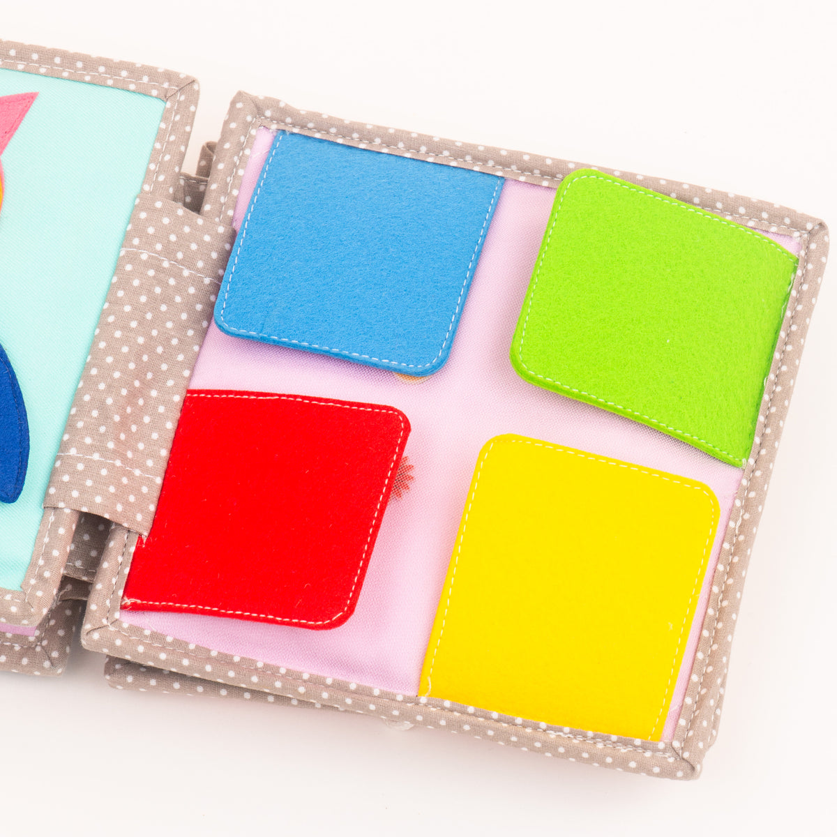 Mini Quiet Book - Peek-a-Boo