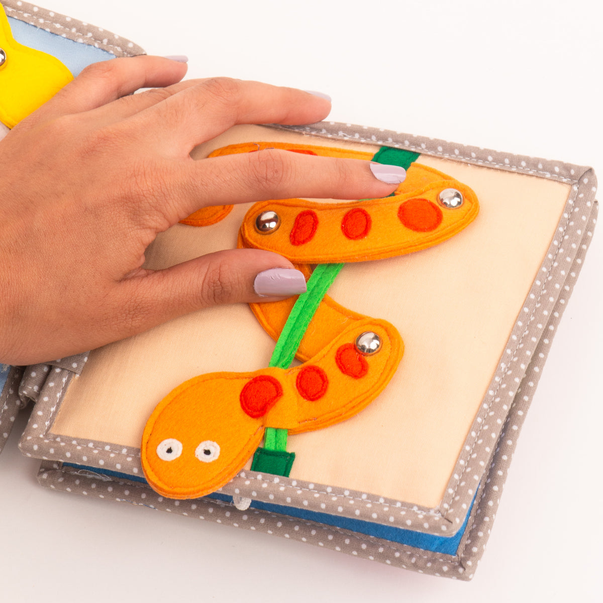 Mini Quiet Book - Peek-a-Boo