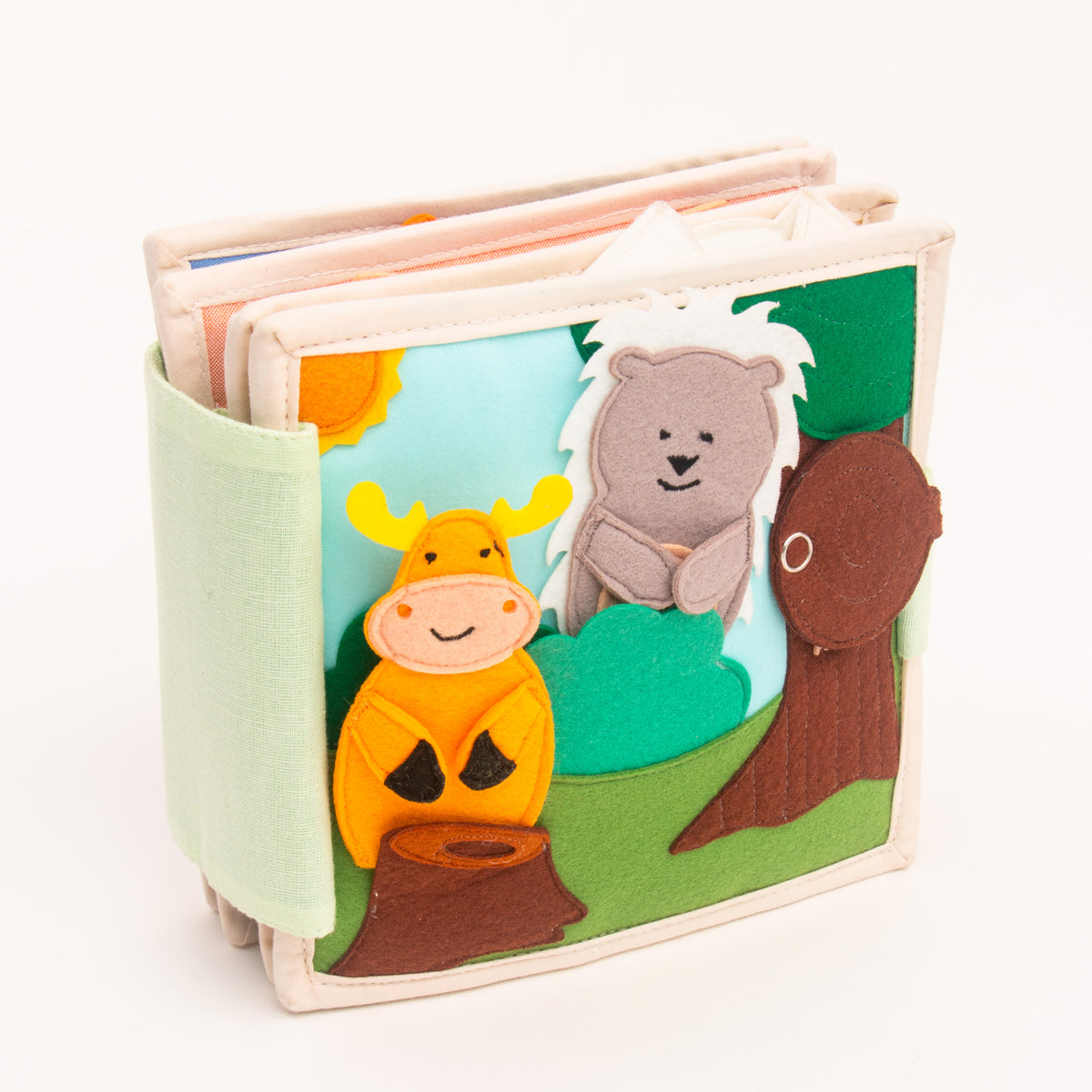 Mini Quiet Book - Animal Friends