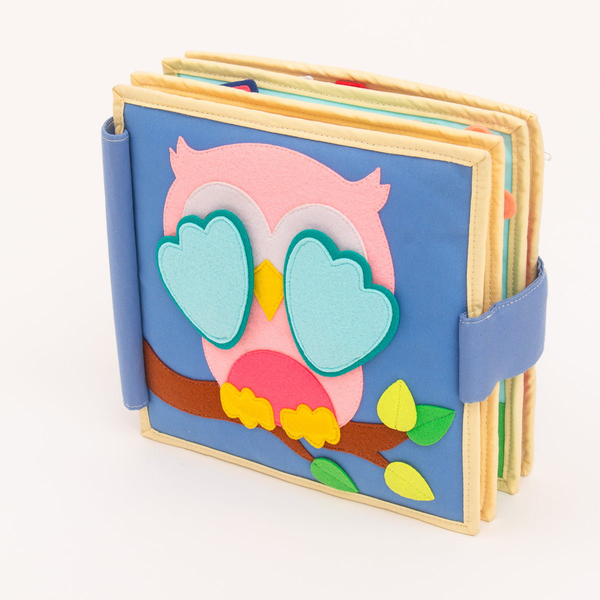 Quiet Book - Pastel Young Owl