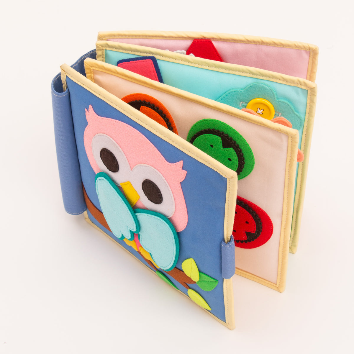 Quiet Book - Pastel Young Owl
