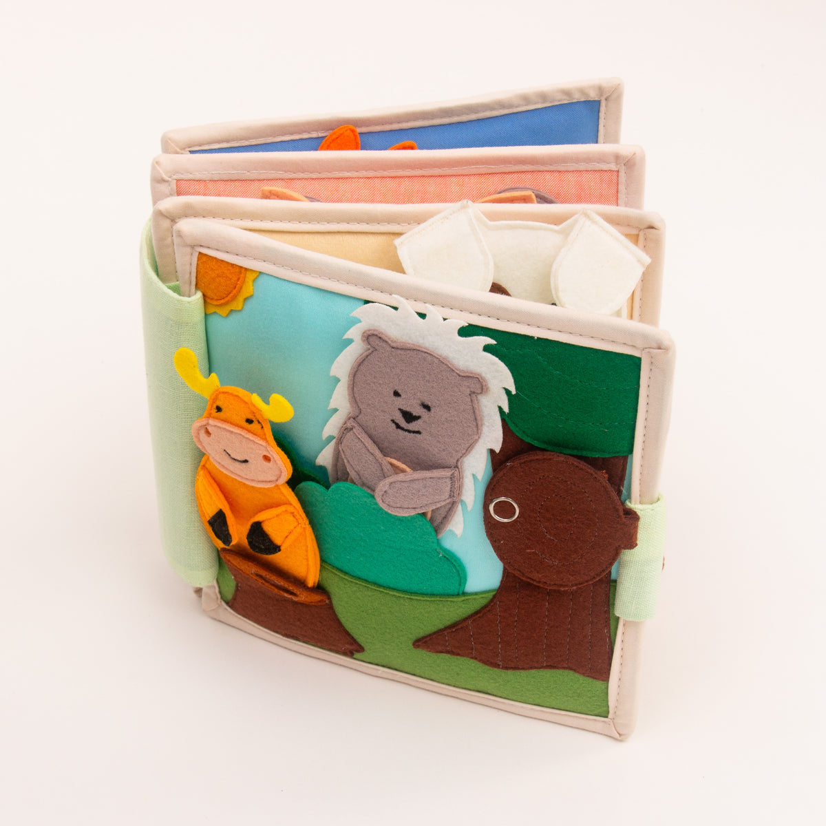 Mini Quiet Book - Animal Friends