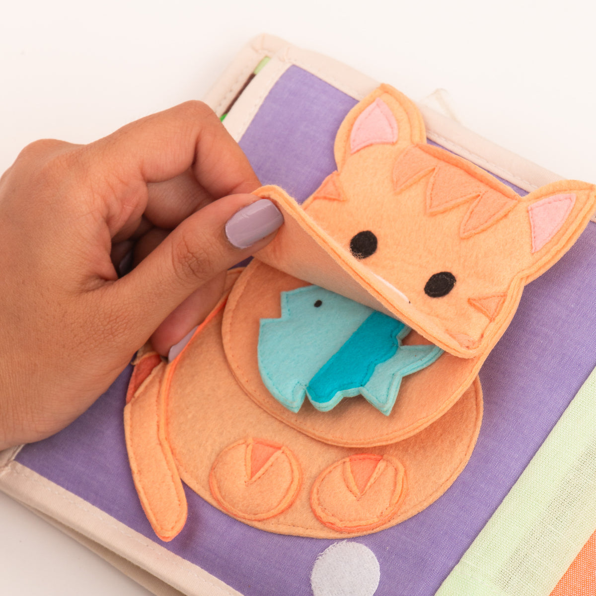 Mini Quiet Book - Animal Friends